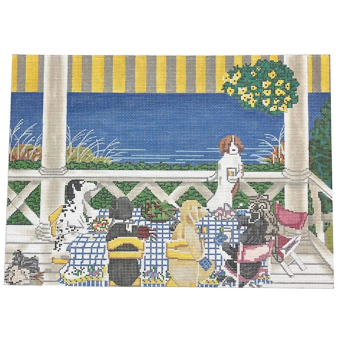 The Wild Ones Ornament Painted Canvas CBK Needlepoint Collections  - 1