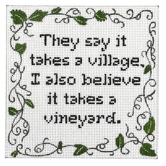 They Say it Takes Painted Canvas Alice Peterson Company 