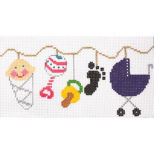 Things on a String: Baby! Painted Canvas The Princess & Me 
