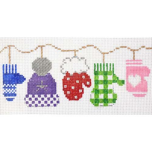 Things on a String: Mittens Painted Canvas The Princess & Me  - 1