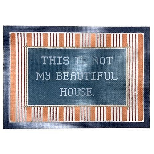This Is Not My Beautiful House Painted Canvas Thorn Alexander  - 1