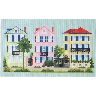 Three Sisters Pillow 18 mesh Printed Canvas Needlepoint To Go 
