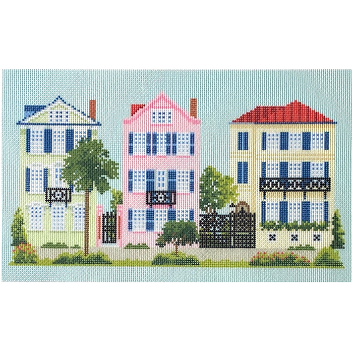 Three Sisters Pillow 18 mesh Printed Canvas Needlepoint To Go 
