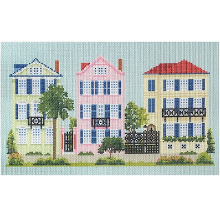 Three Sisters Pillow Kit on 13 Kits Needlepoint To Go 
