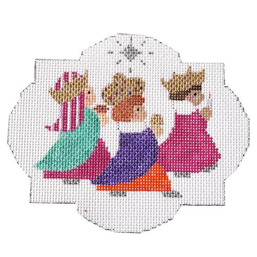 Three Wisemen Painted Canvas The Princess & Me  - 1