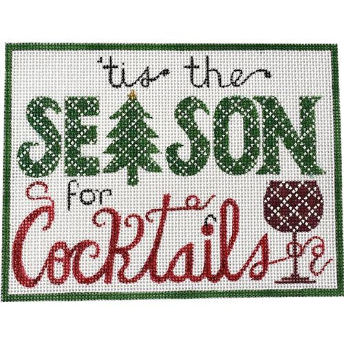 'Tis the Season Painted Canvas Alice Peterson Company 