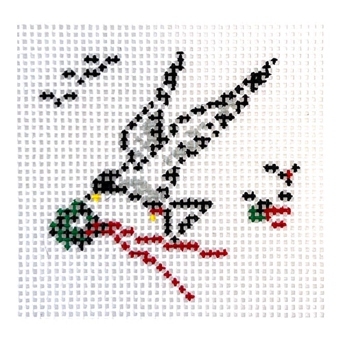 Toby Tern Ornament Painted Canvas Cooper Oaks Design 
