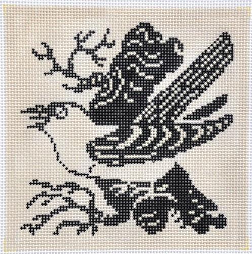 Toile Bird Painted Canvas Birds of a Feather  - 1