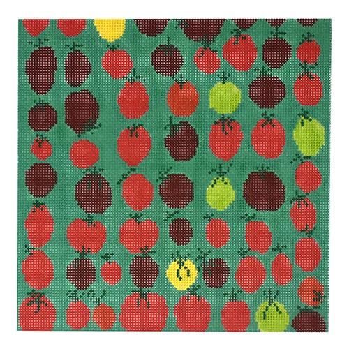 Tomato Ends Painted Canvas Birds of a Feather  - 1