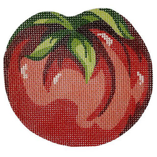Tomato Ornament Painted Canvas The Colonial Needle Company 
