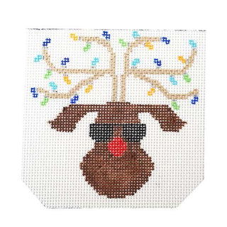 Too Bright for Rudolph Painted Canvas The Princess & Me 
