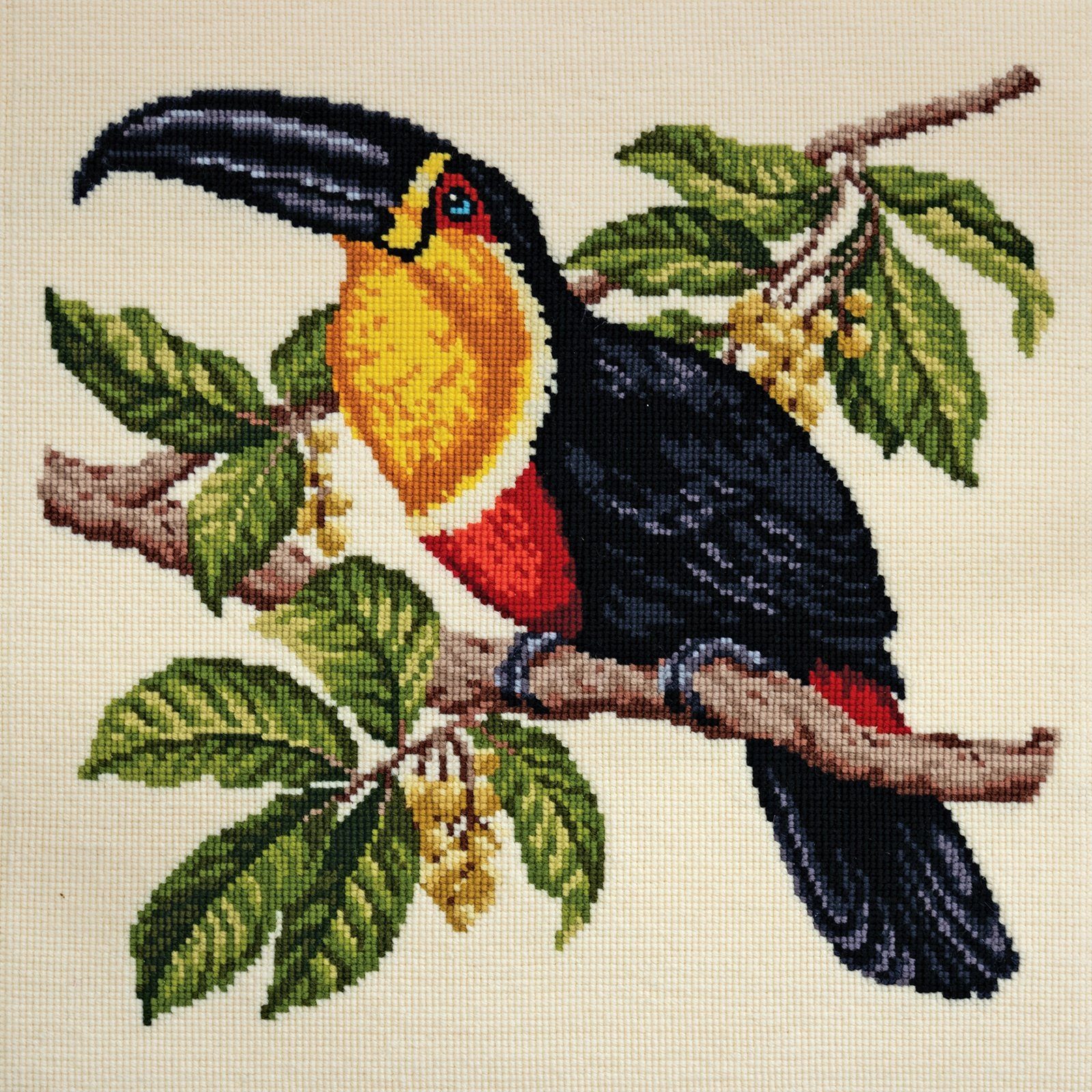 Toucan Needlepoint Kit Kits Elizabeth Bradley Design 
