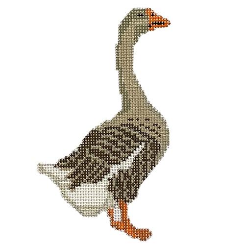 Toulouse Goose Painted Canvas PIP & Roo  - 1