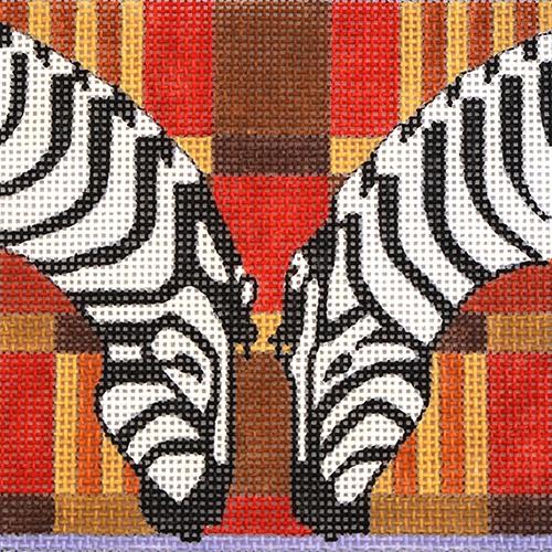 Travel Coaster - Africa Painted Canvas Melissa Prince Designs 