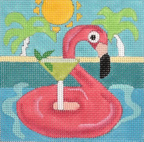 Travel Coaster   Florida Painted Canvas Melissa Prince Designs  - 1