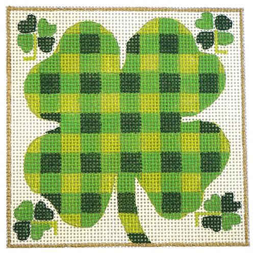 Travel Coaster   Ireland Painted Canvas Melissa Prince Designs 
