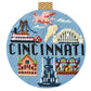 Travel Round - Cincinnati with Stitch Guide GENERAL Kirk & Bradley 