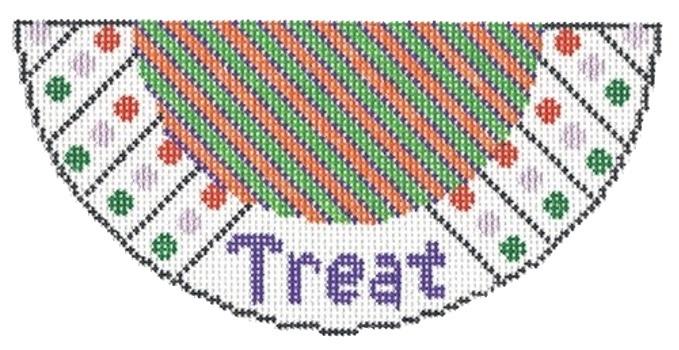 Treat Needlepoint Kiss on 13 Painted Canvas Two Sisters Needlepoint 