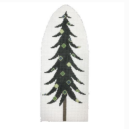 Tree Polka Dots Painted Canvas Pippin  - 1