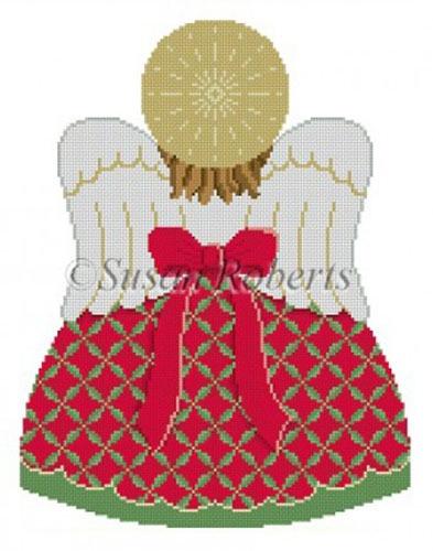 Tree Topper Star Angel Back Painted Canvas Susan Roberts Needlepoint Designs, Inc. 
