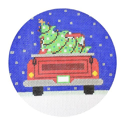 Tree Trunked Painted Canvas The Meredith Collection 
