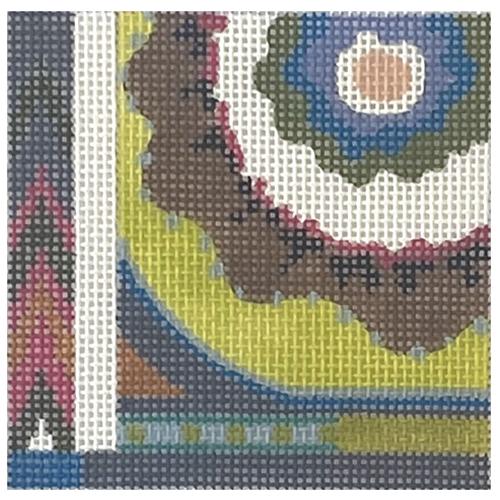 Tribal Patch Painted Canvas Colors of Praise 
