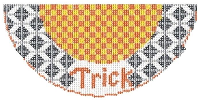 Trick Needlepoint Kiss on 13 Painted Canvas Two Sisters Needlepoint 