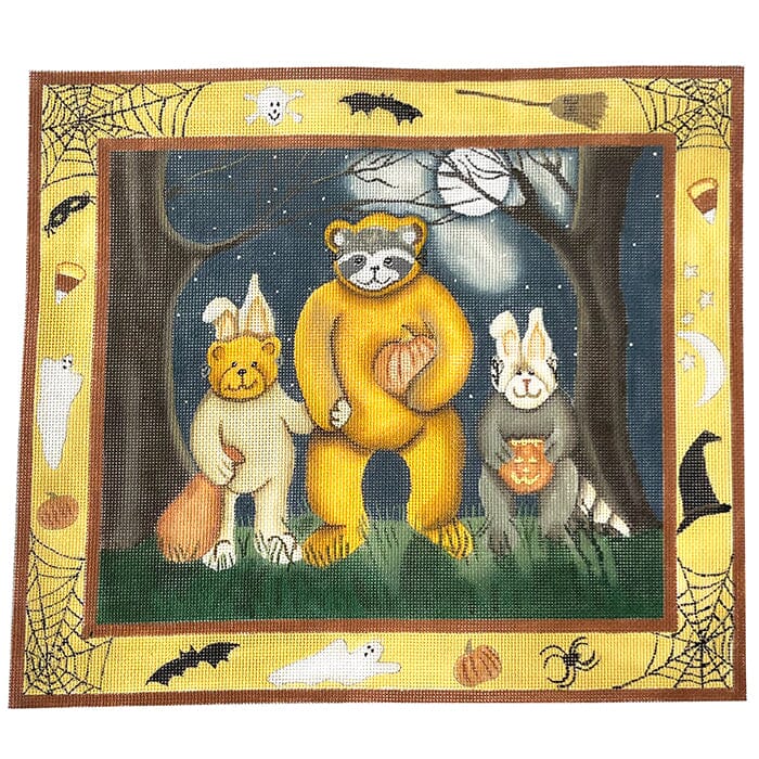 Trick or Treat Painted Canvas CBK Needlepoint Collections 
