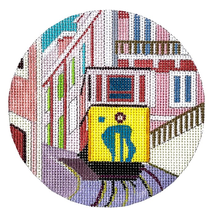Trolley Painted Canvas Colors of Praise  - 1