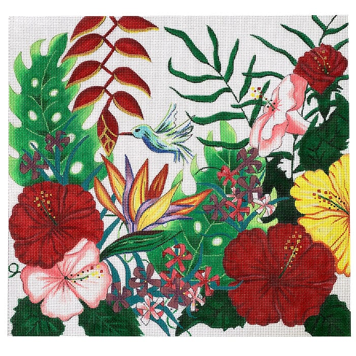 Tropical Dream Painted Canvas Alice Peterson Company  - 1