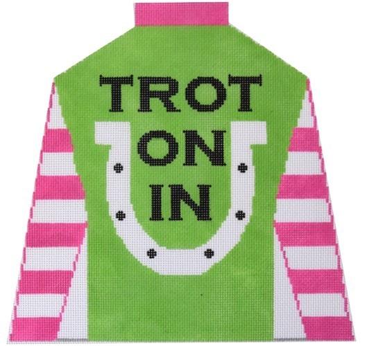 Trot on In Painted Canvas Rachel Donley  - 1