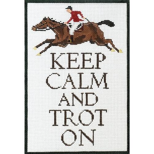 Trot On Painted Canvas The Meredith Collection 
