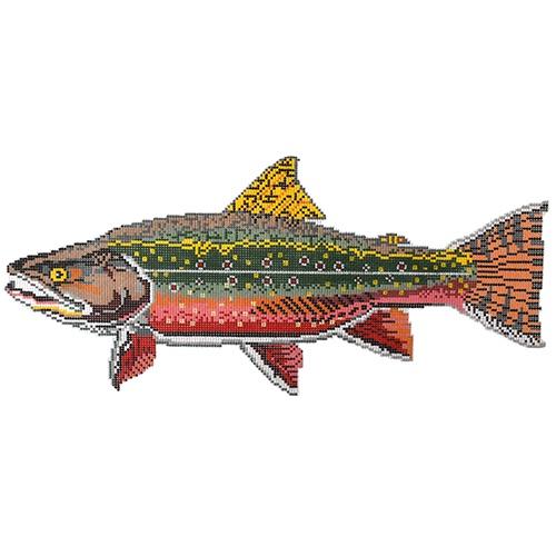 Trout (Danji) Painted Canvas Danji Designs  - 1
