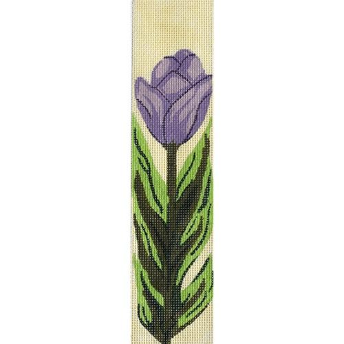 Tulip Bookmark Painted Canvas J. Child Designs 