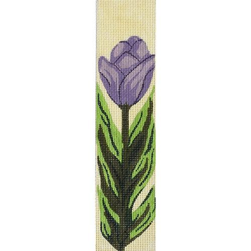 Tulip Bookmark Painted Canvas J. Child Designs  - 1