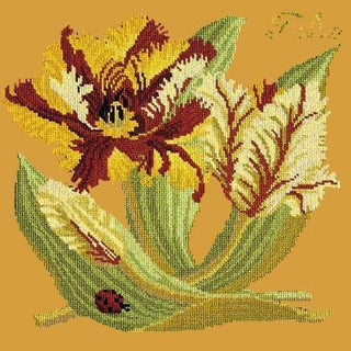 Tulip Needlepoint Kit Kits Elizabeth Bradley Design Yellow 
