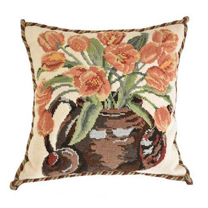 Tulip Teapot Needlepoint Kit Kits Elizabeth Bradley Design 