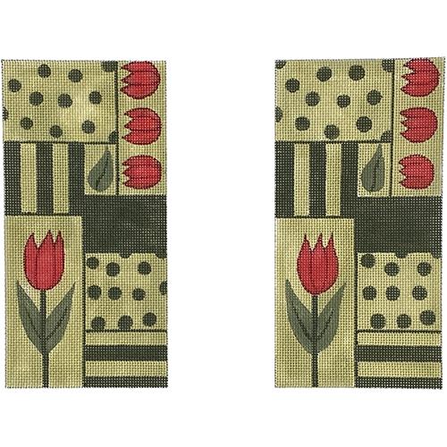 Tulip Time EGC Painted Canvas The Meredith Collection  - 1