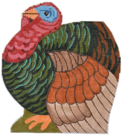 Turkey   3D Painted Canvas Labors of Love Needlepoint 
