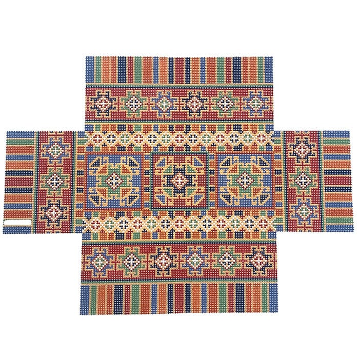 Turkoman Brick Cover Painted Canvas CanvasWorks  - 1