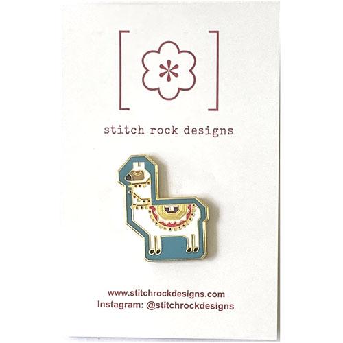 Turquoise Llama Needleminder Accessories Stitch Rock Designs  - 2
