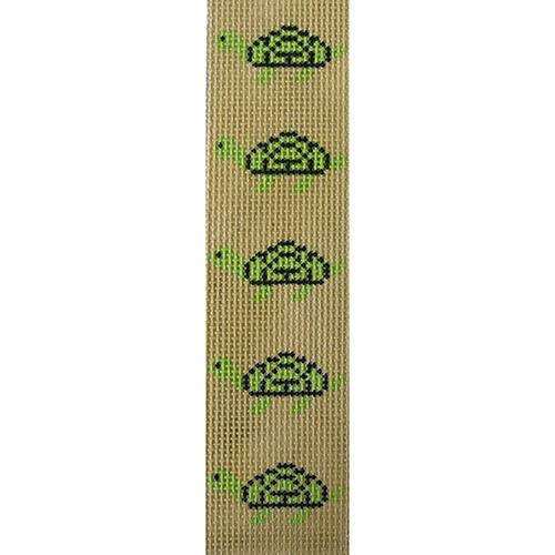 Turtle Bookmark Painted Canvas J. Child Designs 
