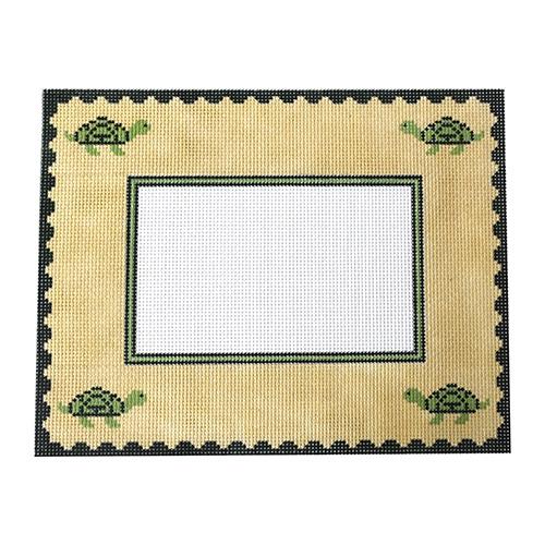Turtle Frame Painted Canvas J. Child Designs  - 1