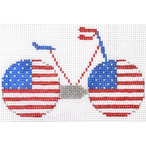 Uncle Sam's Bike Painted Canvas The Princess & Me  - 1