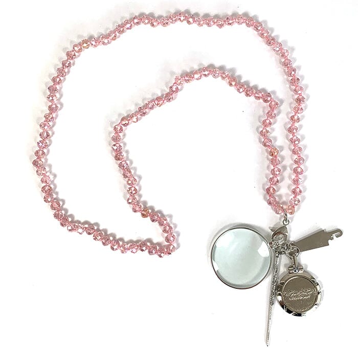 UP UP Chatelaine Necklace   En Pointe Accessories Victoria Whitson Needlepoint  - 1