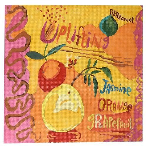Uplifting Painted Canvas Birds of a Feather  - 1