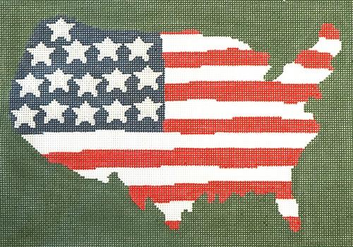 USA Painted Canvas CBK Needlepoint Collections  - 1