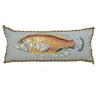 Vermillion Seabass Needlepoint Kit Kits Elizabeth Bradley Design 
