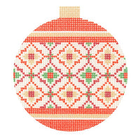 Verona Bauble - Milano Printed Canvas Needlepoint To Go 
