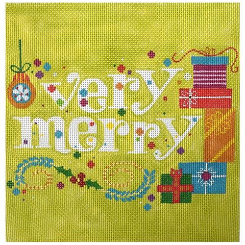 Very Merry Painted Canvas Painted Pony Designs  - 1